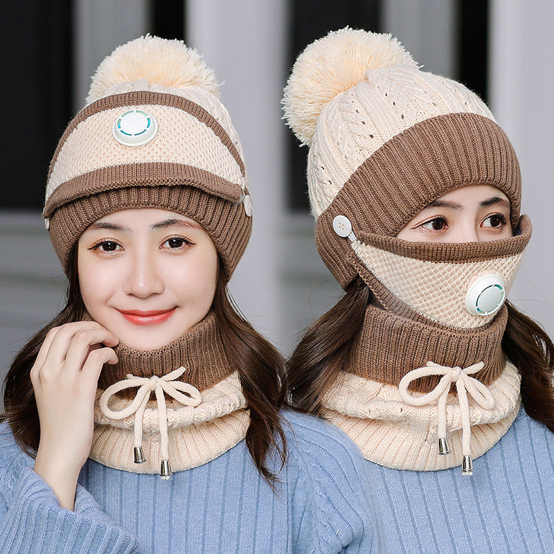 Cute and warm ladies cycling ear caps | Yazijico™ 