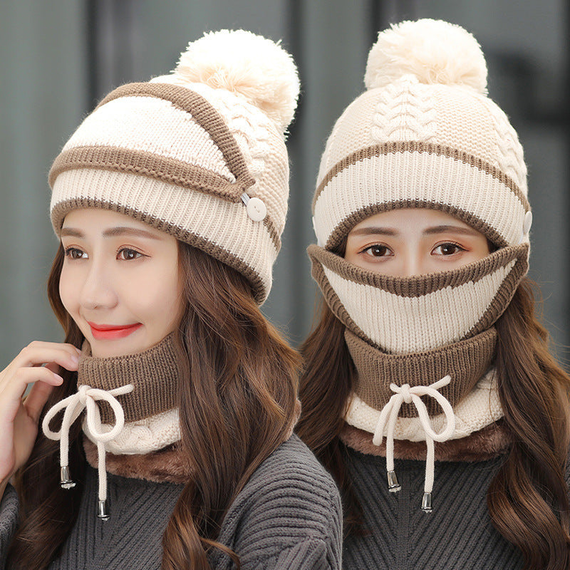 Cute and warm ladies cycling ear caps | Yazijico™ 
