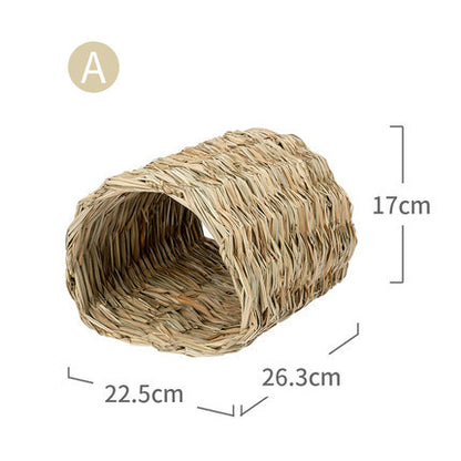 Hand-made straw channel molar avoidance nest | Yazijico™ 