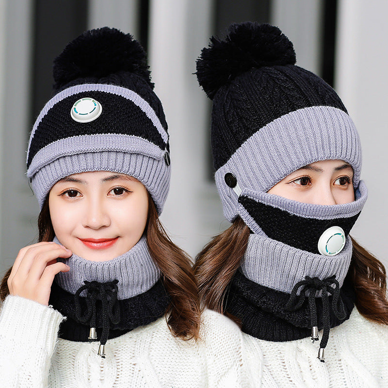 Cute and warm ladies cycling ear caps | Yazijico™ 