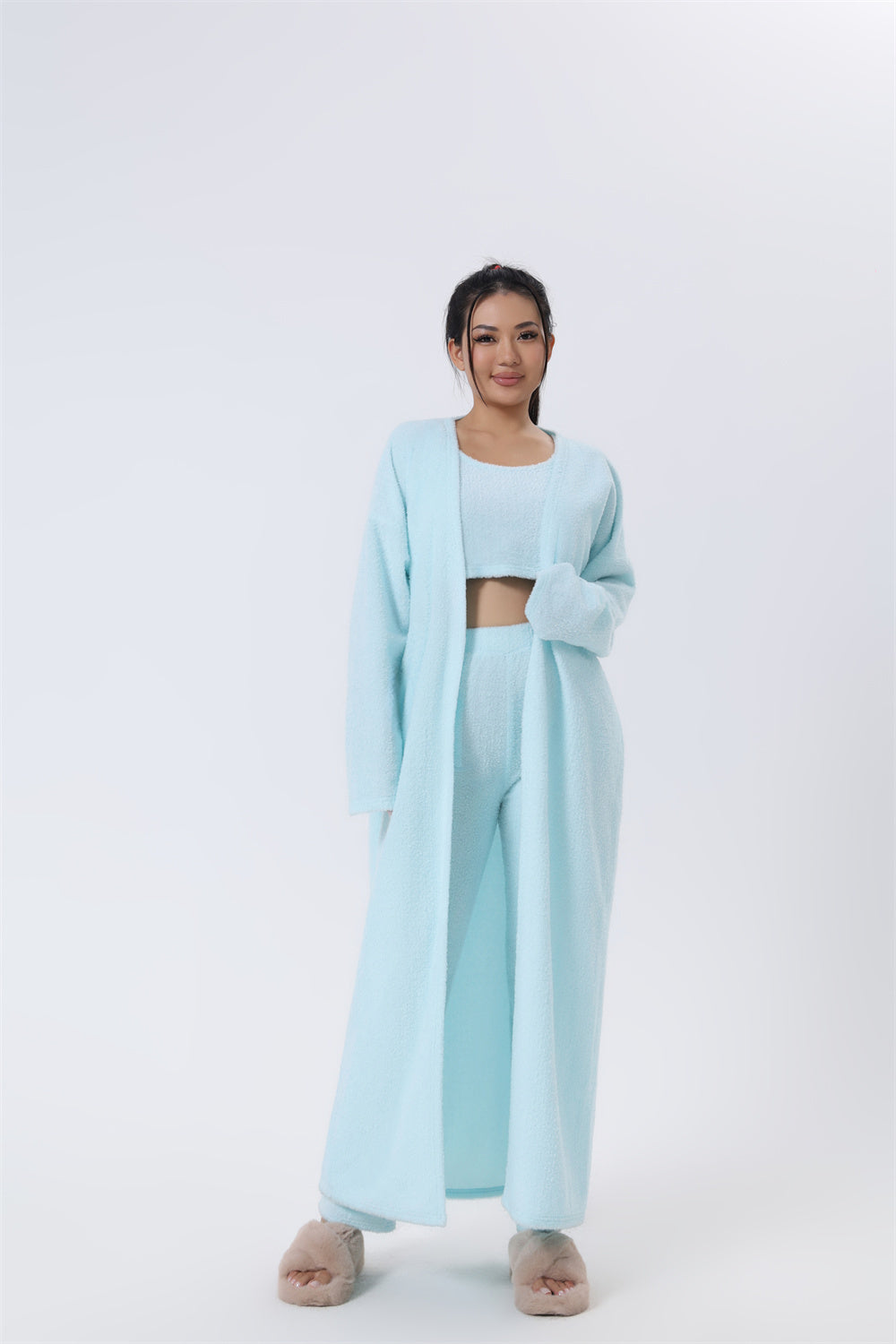 Cozy Pajama Set Cute Loungewear |Yazijico™