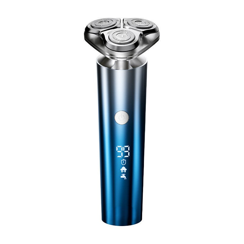 Men's Electric Shaver Triple Head Razor Travel Portable Washable