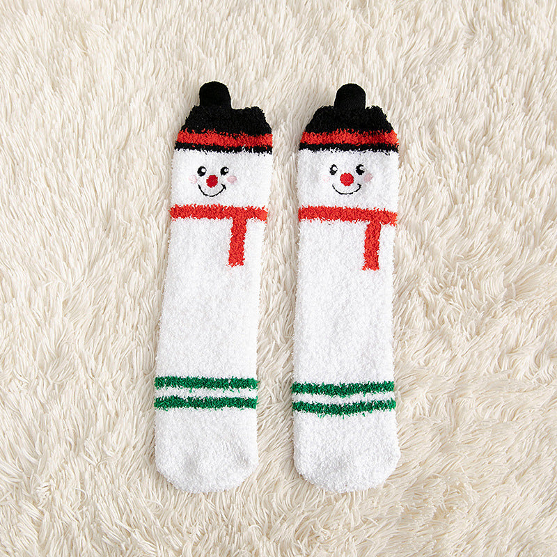 Christmas Socks Winter Santa Claus Socks | Yazijico™ 