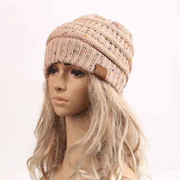 Women's Hats Knitted horsetail wig winter | Yazijico™ 