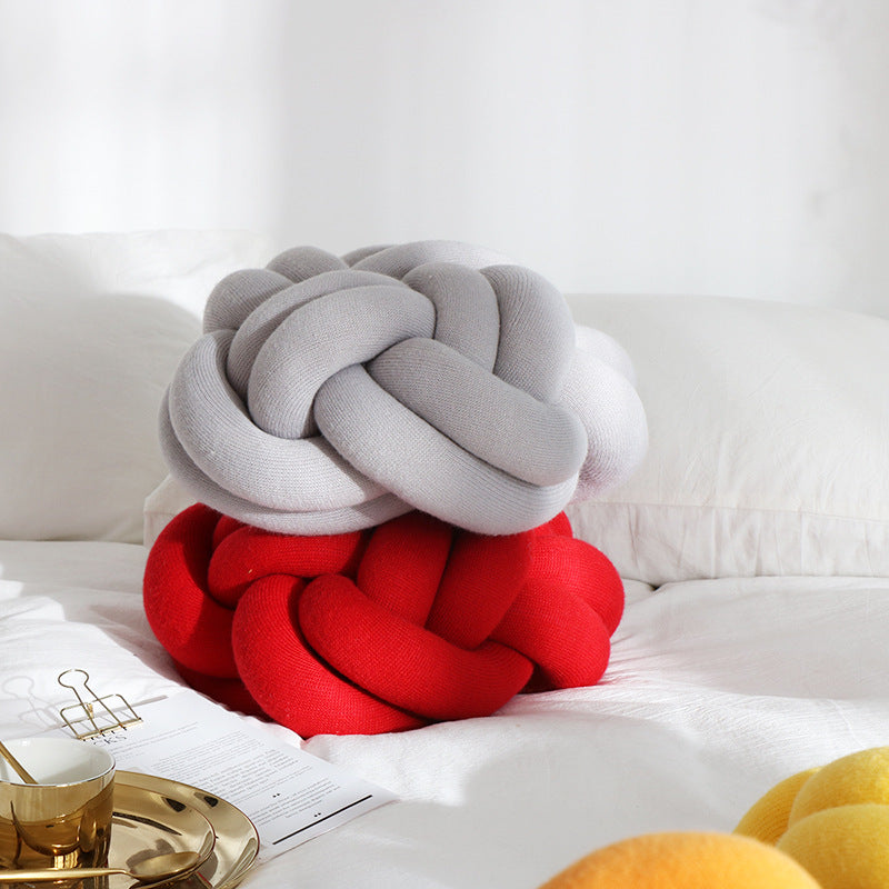 Yazijico™ Sofa Pillow Office Nap Craft Pillow Knot Throw Pillow - Yazijico™ 