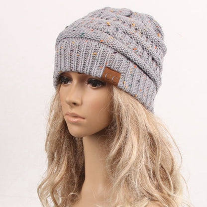 Women's Hats Knitted horsetail wig winter | Yazijico™ 