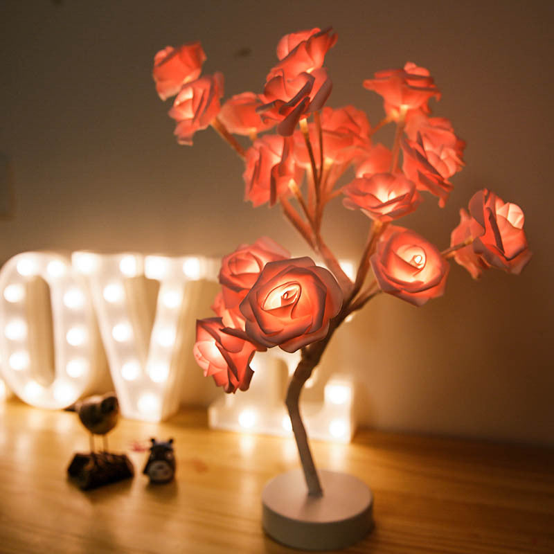 Yazijico™  Rose Flower Lamp USB Battery - Yazijico™ 