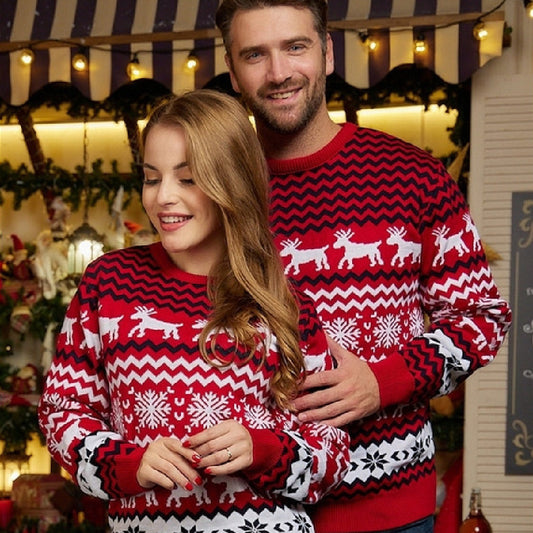 Fashion Sweater Christmas New Couple Outfit | Yazijico™