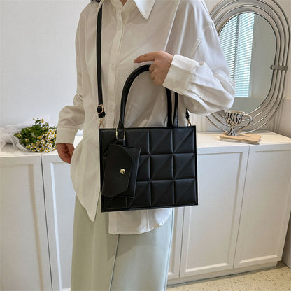 Simple Elegant Portable Shoulder Small Square Bag | Yazijico™ 