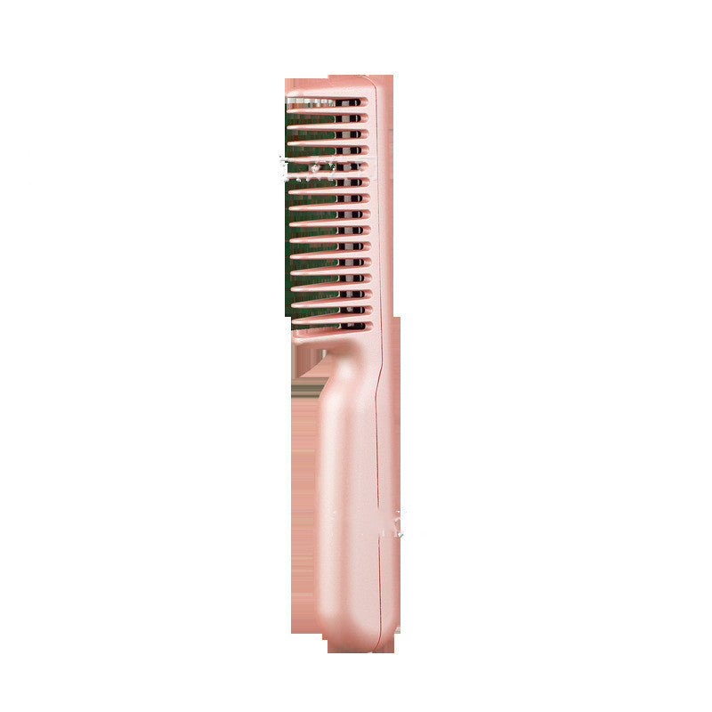 Wireless Straight Hair Comb Portable USB Charging 