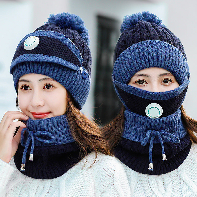 Cute and warm ladies cycling ear caps | Yazijico™ 