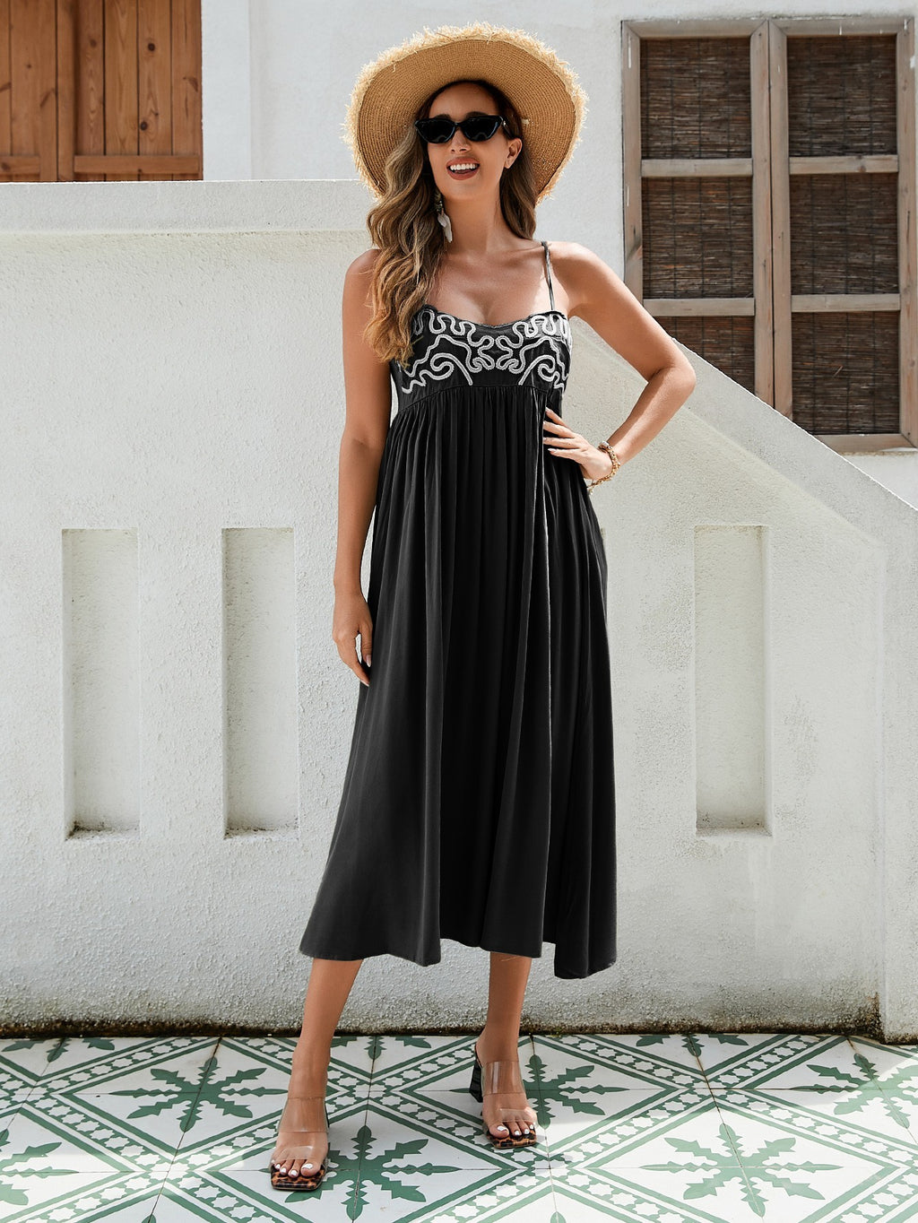 Women's Bohemian Maxi Dress Rayon| Yazijico™ 