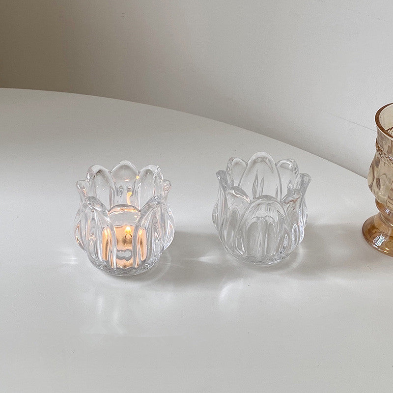tulip candle holder home decor ornament