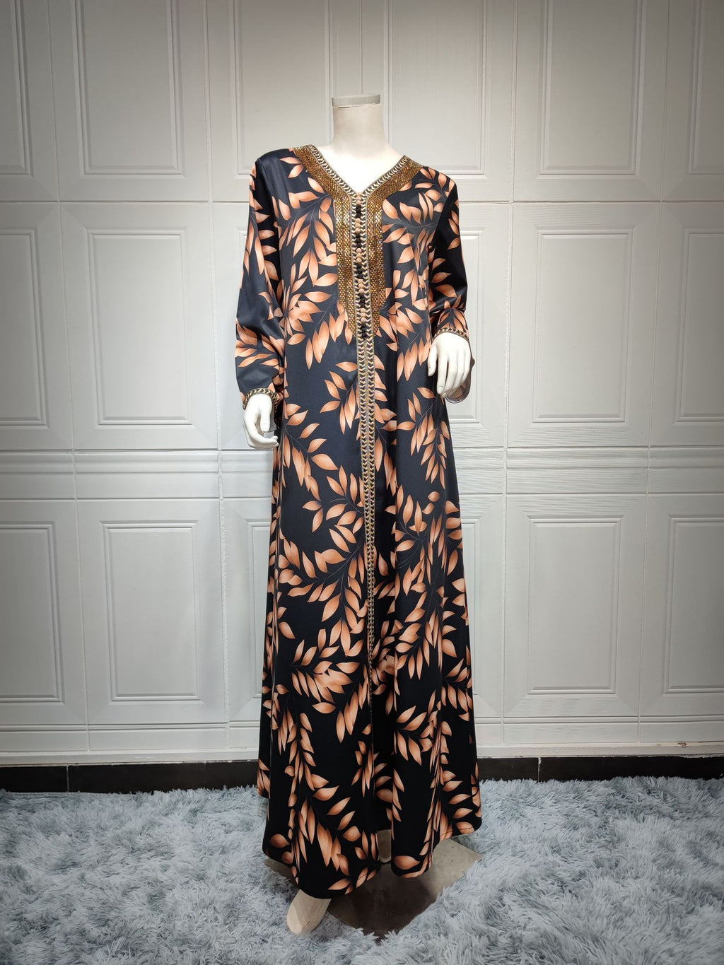 Middle East Muslim Women's Wear Arab Robe Dress | Yazijico™