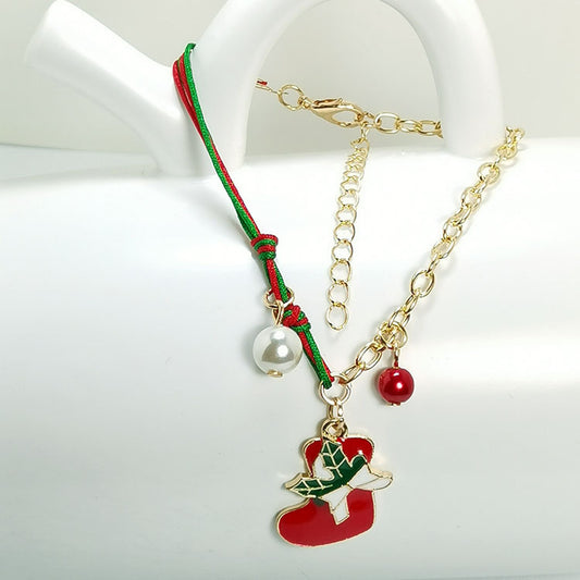 Santa Claus Tree Snowflake Snowman Bracelet  | Yazijico™ 