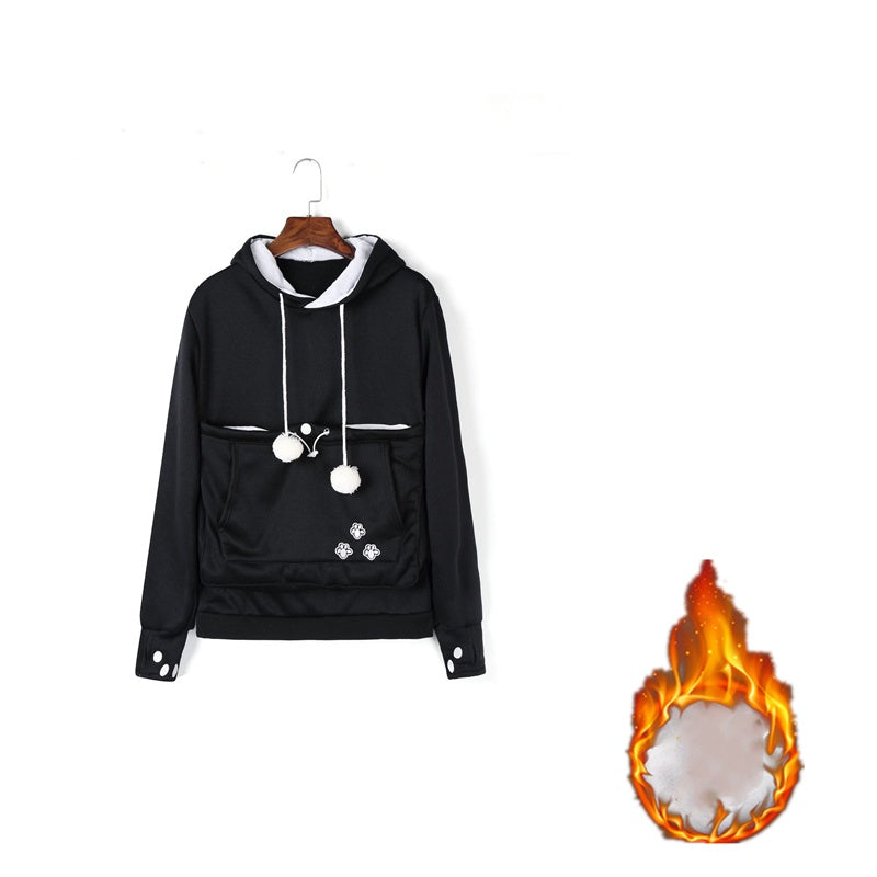 Hoodies Pullover Sweatshirts With Pet Pocket | Yazijico™
