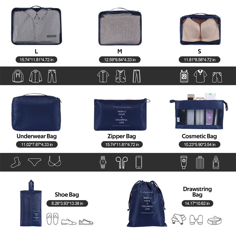 Home Fashion Simple Solid Color Storage Bag | Yazijico™ 