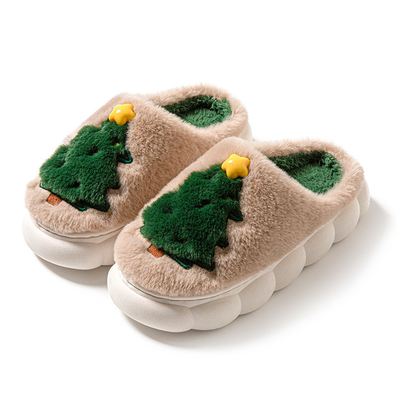 Christmas Tree Women's Home Slippers | Yazijico™ 