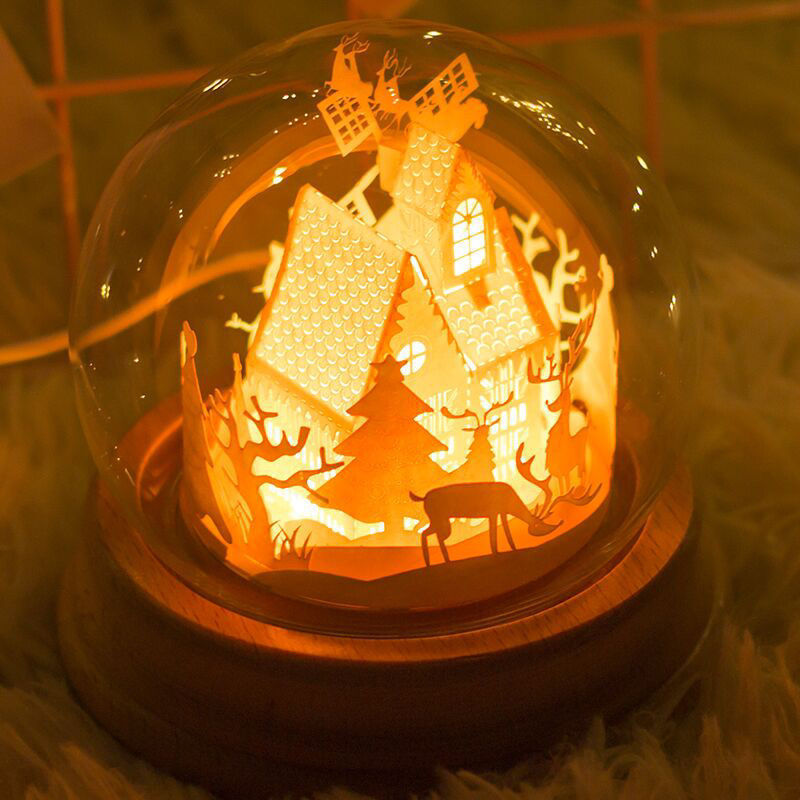 Hand-made Three Dimensional Night Light | Yazijico™ 