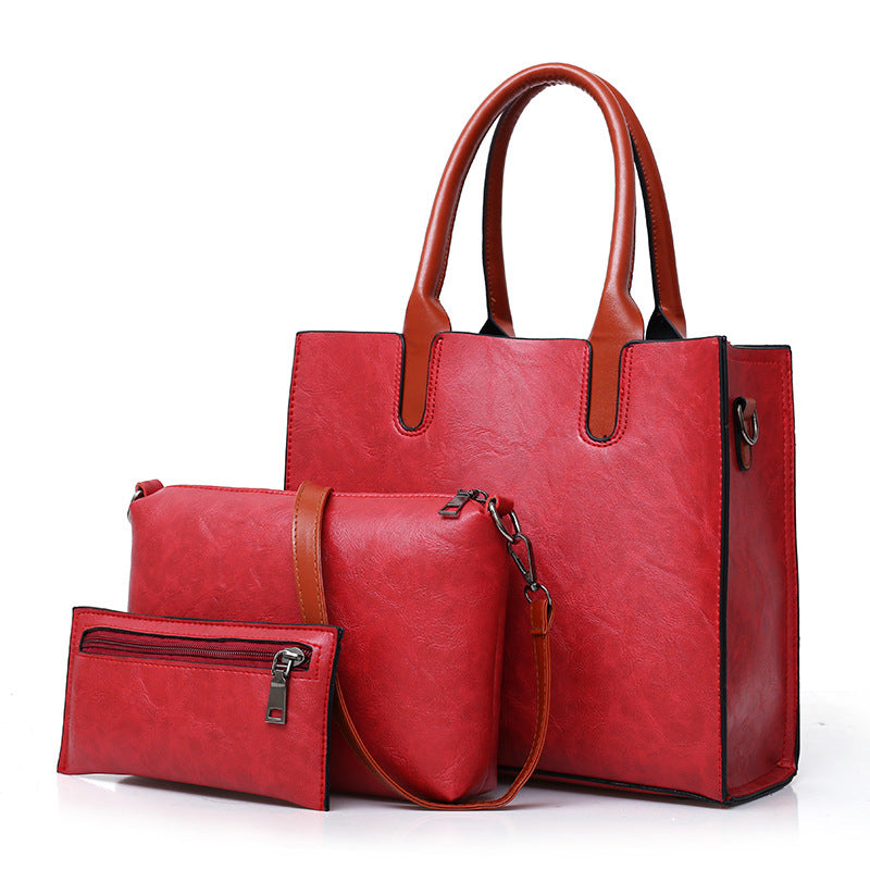 Three-piece Women's Bag Fashion Retro | Yazijico™ 