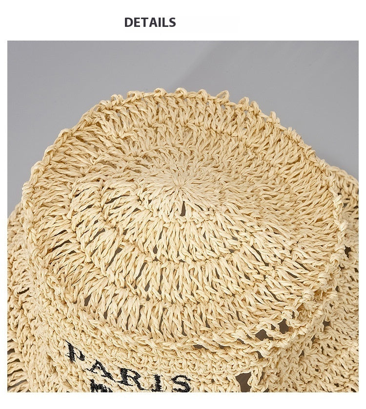 Hand-made Bucket Hat Embroidered Handwriting | Yazijico™  