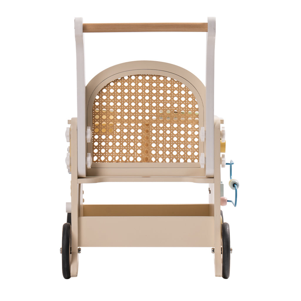 Adjustable Speed Baby Push Walker Wooden | Yazijico™ 