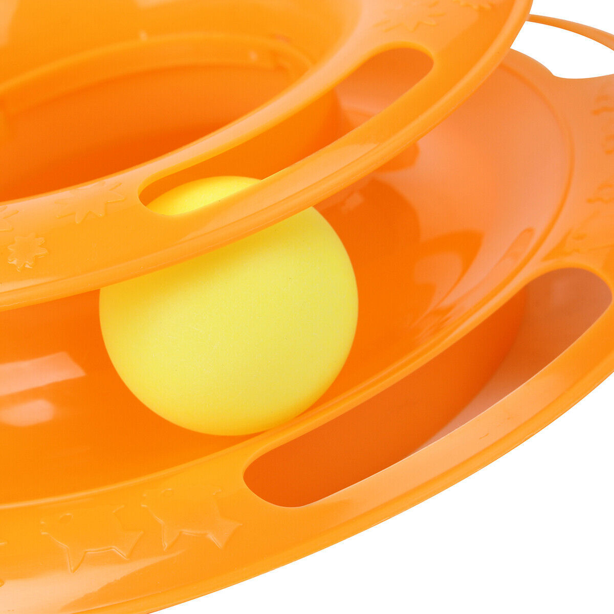 Pet Cat Crazy Ball Disk Interactive Toys| Yazijico™ 