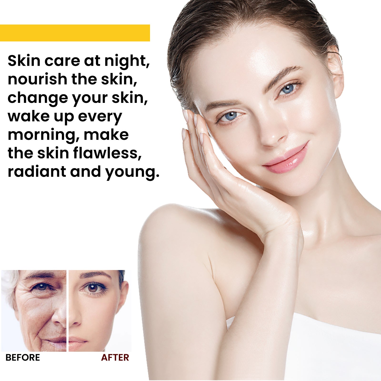 Retinol Anti Wrinkle Firms Facial Skin EELHOE | Yazijico™ 