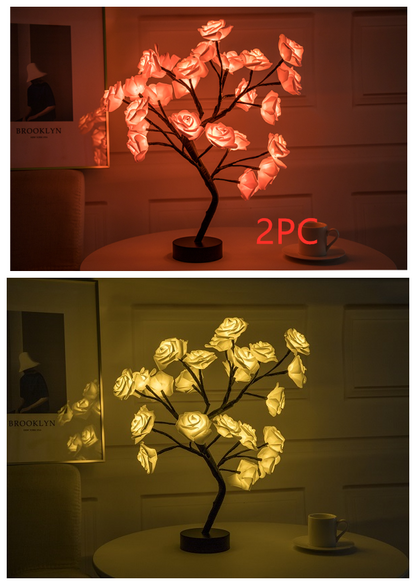 Yazijico™  Rose Flower Lamp USB Battery - Yazijico™ 