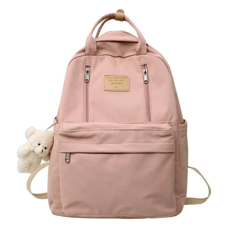 Backpacks School Bag Double Zipper Tote Bags  Yazijico™