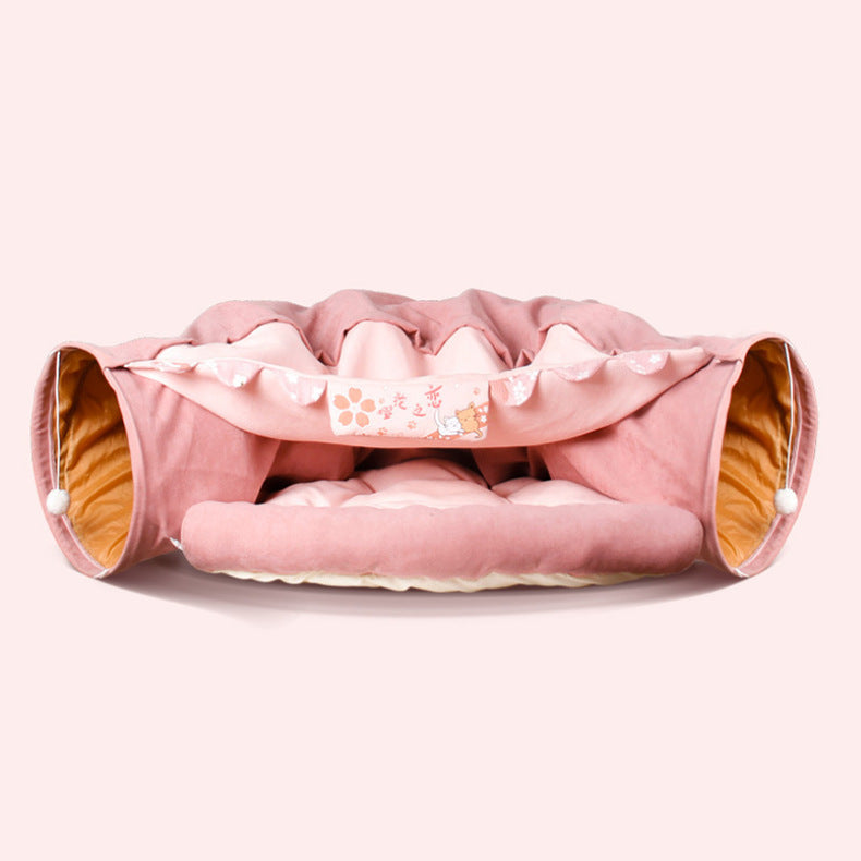 Collapsible Cat Tunnel Durable Washable | Yazijico™