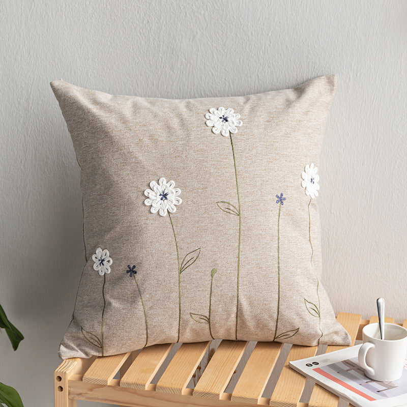 Hand-made embroidery  retro sofa pillow | Yazijico™