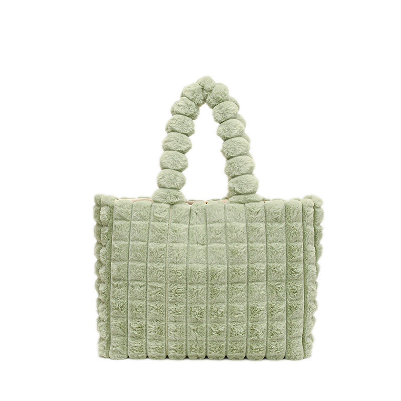 Handbags Winter Plaid Fashion High Capacity