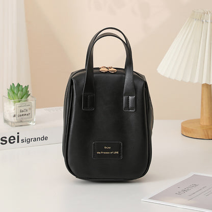 Handle-top Cosmetic Bag Ins Fashion Shell-shaped   Yazijico™ 