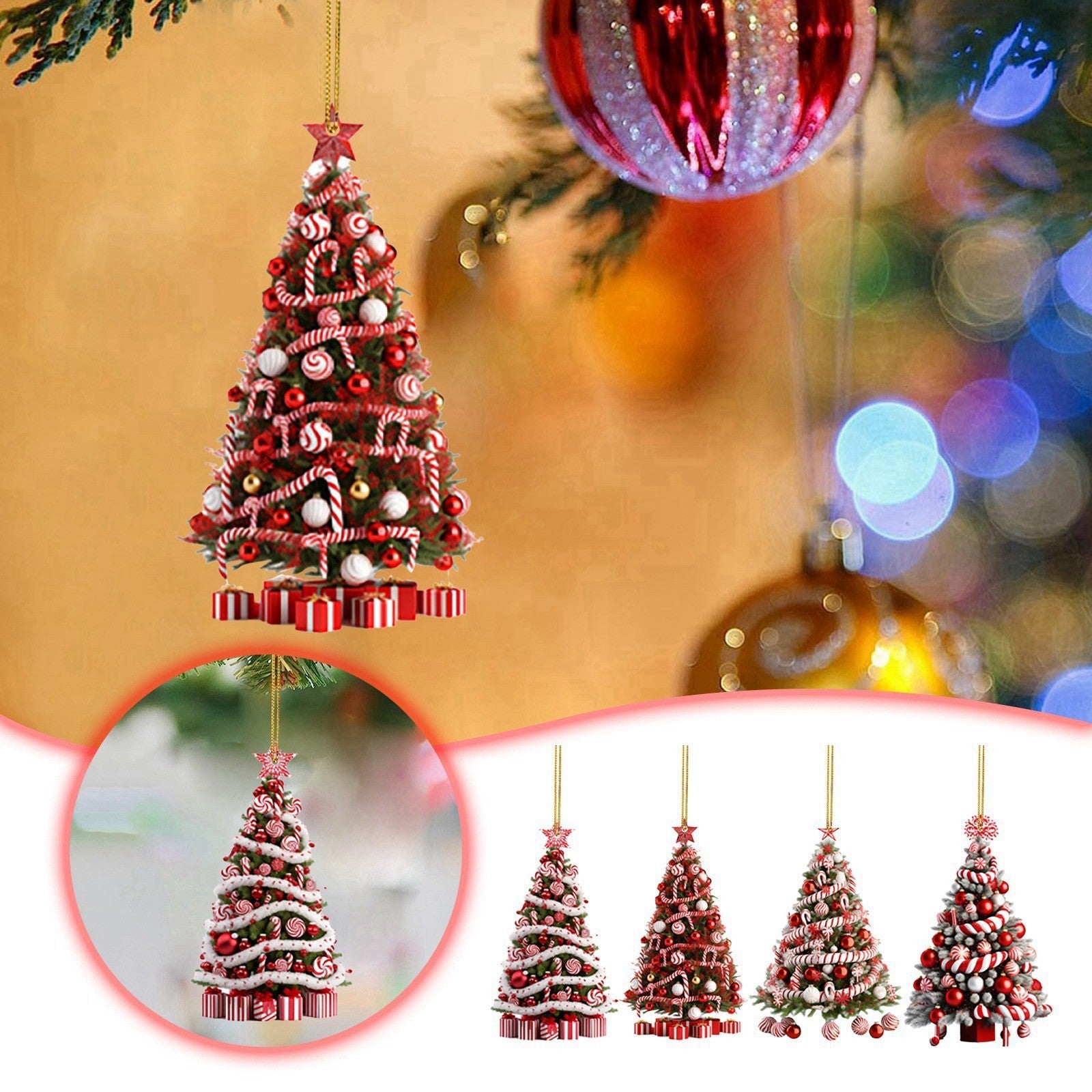 Christmas Tree Pendant Holiday Decoration | Yazijico™ 