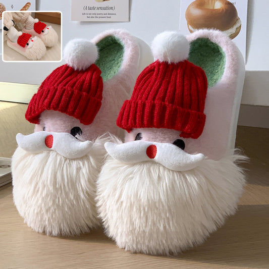 Christmas Santa Claus Home Slippers  | Yazijico™ 