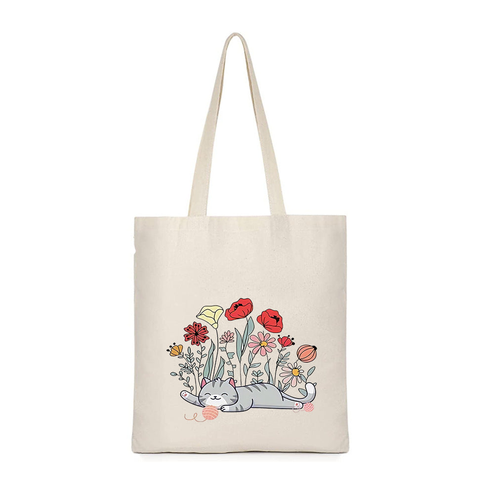 Sublimation Canvas Single Shoulder Bag | Yazijico™