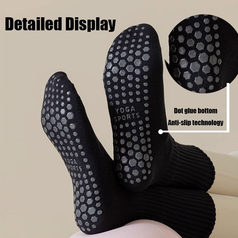 Pilates Socks With Grips For Women Yoga Socks | Yazijico™ 