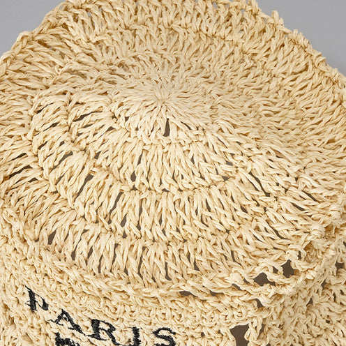 Hand-made Bucket Hat Embroidered Handwriting | Yazijico™  