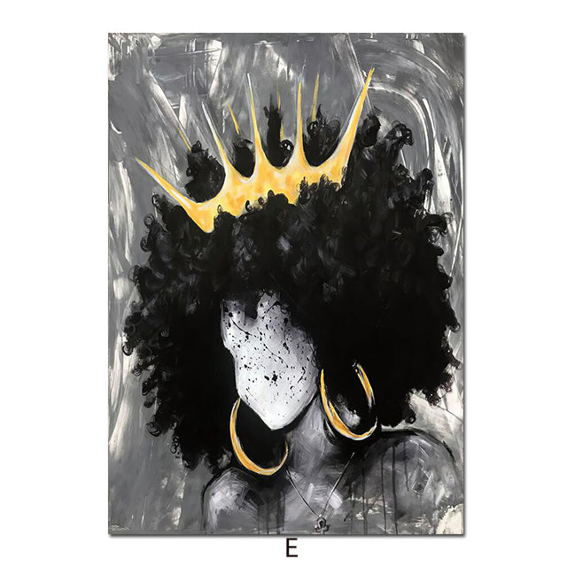black canvas painting wall art home decor