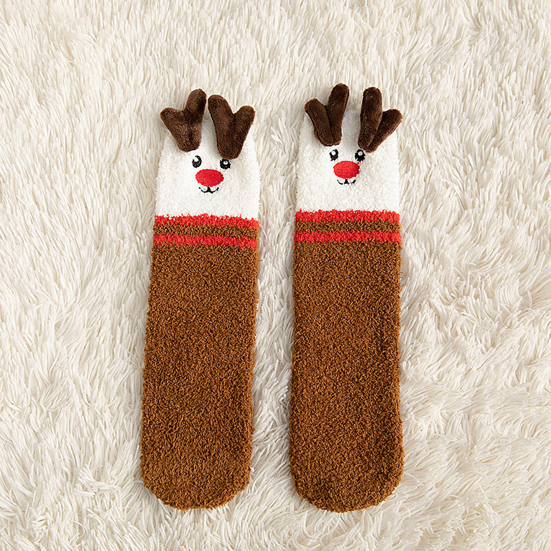 Christmas Socks Winter Santa Claus Socks | Yazijico™ 