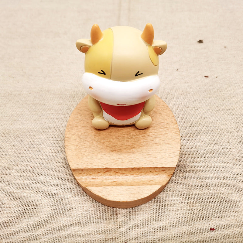 Creative  Mobile Back With Coin Wood | Yazijico™