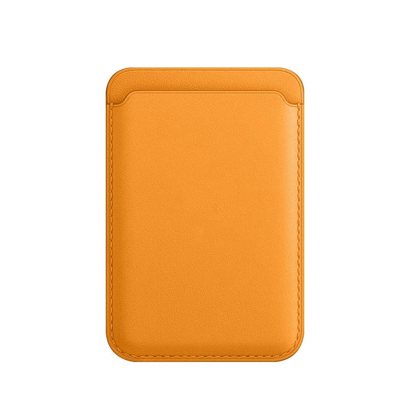 Magsafe Magnetic Leather Card Holder Wallet | Yazijico™