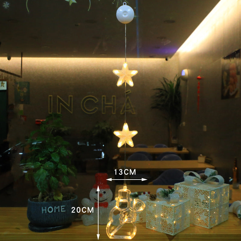 Christmas LED Light Star Xmas Tree Hanging | Yazijico™ 