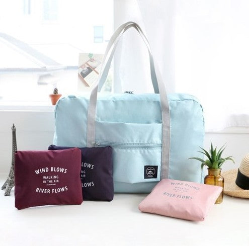 Foldable Travel Duffel Bag Tote Carry On Luggage | Yazijico™