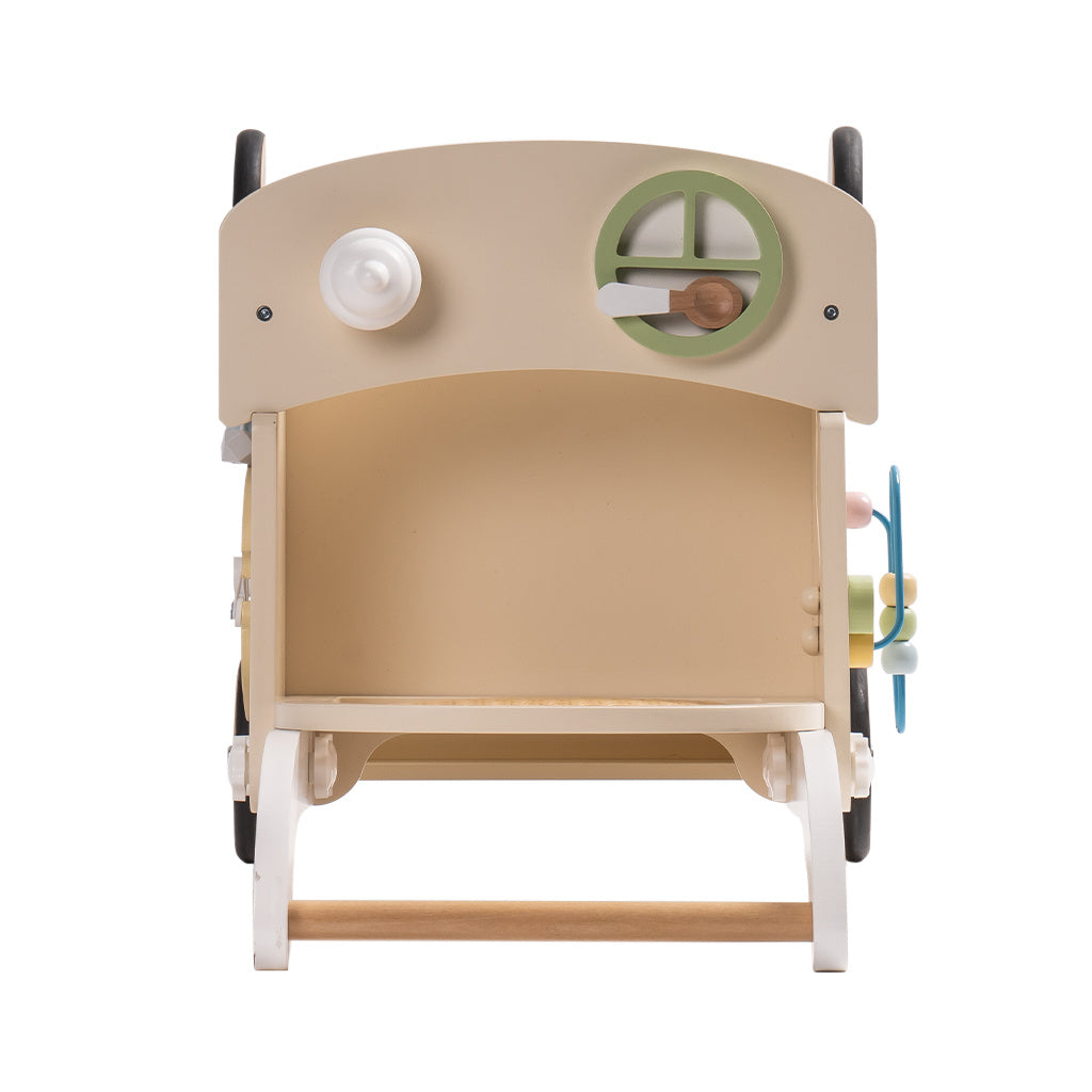 Adjustable Speed Baby Push Walker Wooden | Yazijico™ 