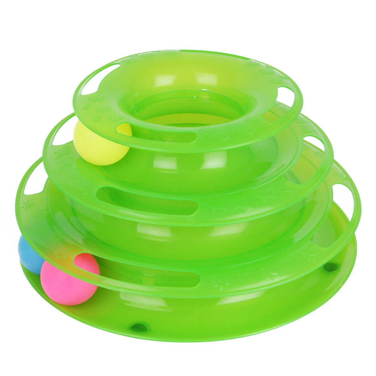 Pet Cat Crazy Ball Disk Interactive Toys| Yazijico™ 