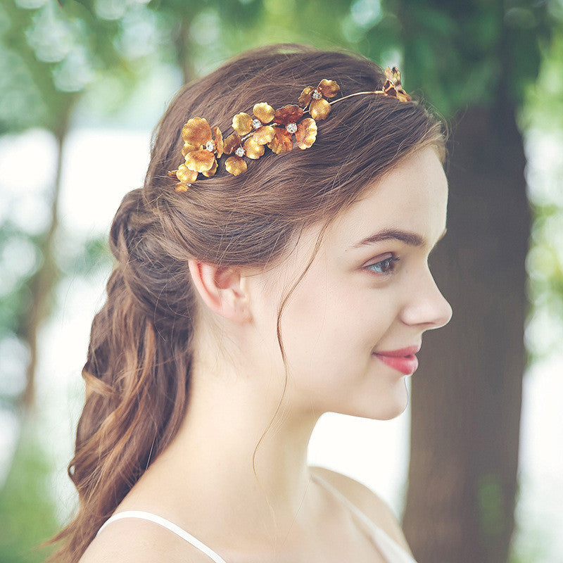 Hand Made Headband Wedding Dress Accessories | Yazijico™ 