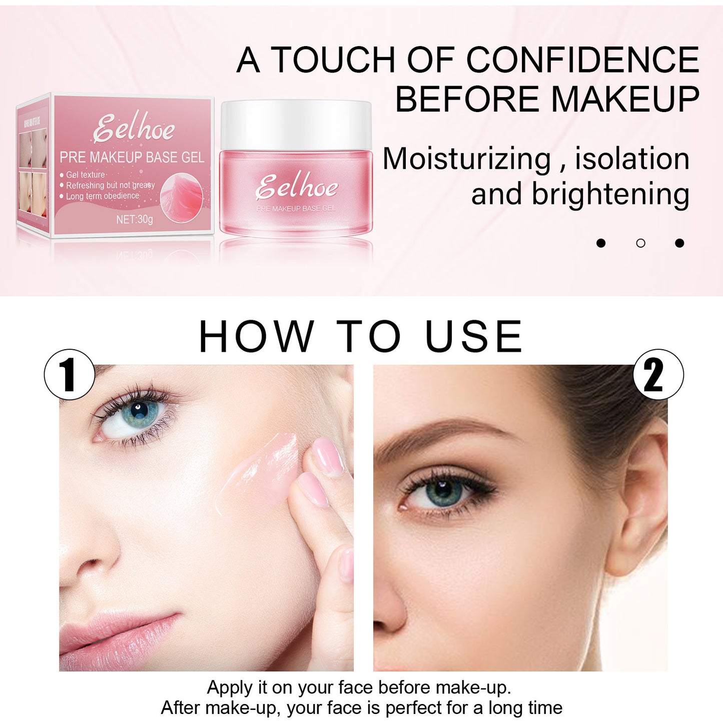 Makeup Base Gel Makeup Moisturizer EELHOE | Yazijico™