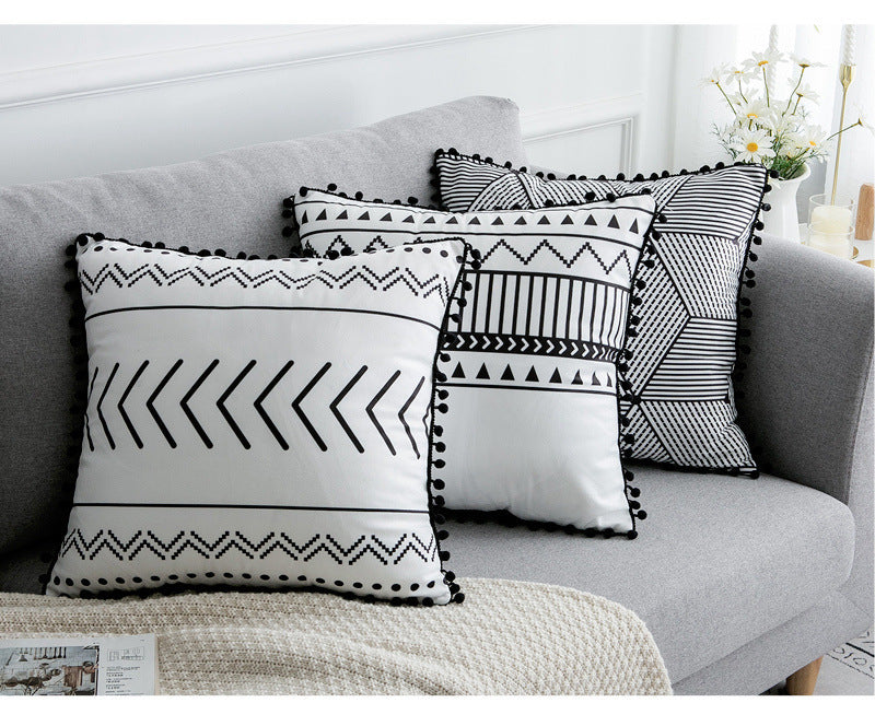 Yazijico™ Bohemian National Throw Pillow Pillow